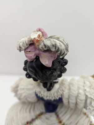 Lot 153 - A German porcelain figure