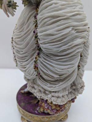 Lot 153 - A German porcelain figure