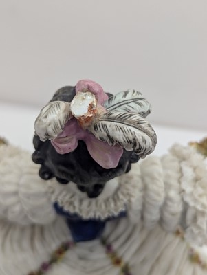 Lot 153 - A German porcelain figure