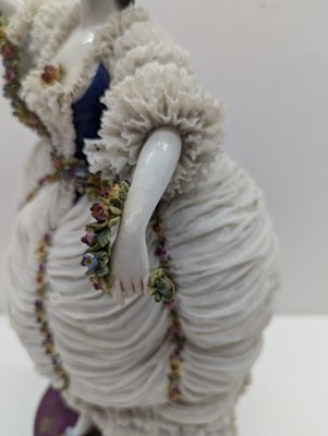 Lot 153 - A German porcelain figure