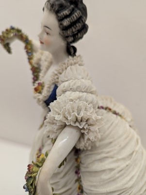 Lot 153 - A German porcelain figure