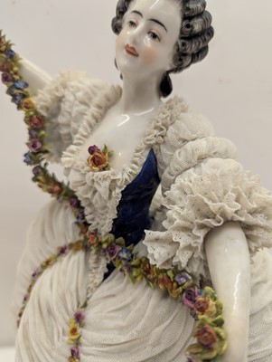 Lot 153 - A German porcelain figure