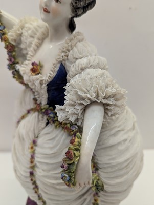 Lot 153 - A German porcelain figure