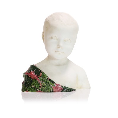 Lot 74 - A bust of a child