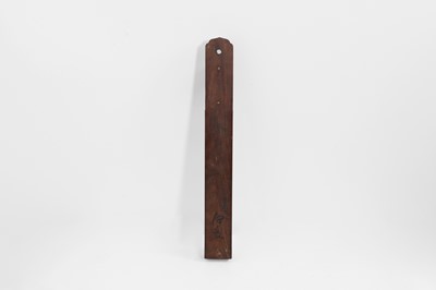 Lot 225 - A rosewood stick clock