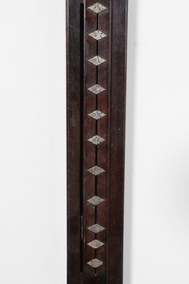 Lot 225 - A rosewood stick clock