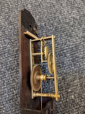 Lot 225 - A rosewood stick clock