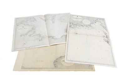 Lot 544A - A large collection of ADMIRALTY CHARTS