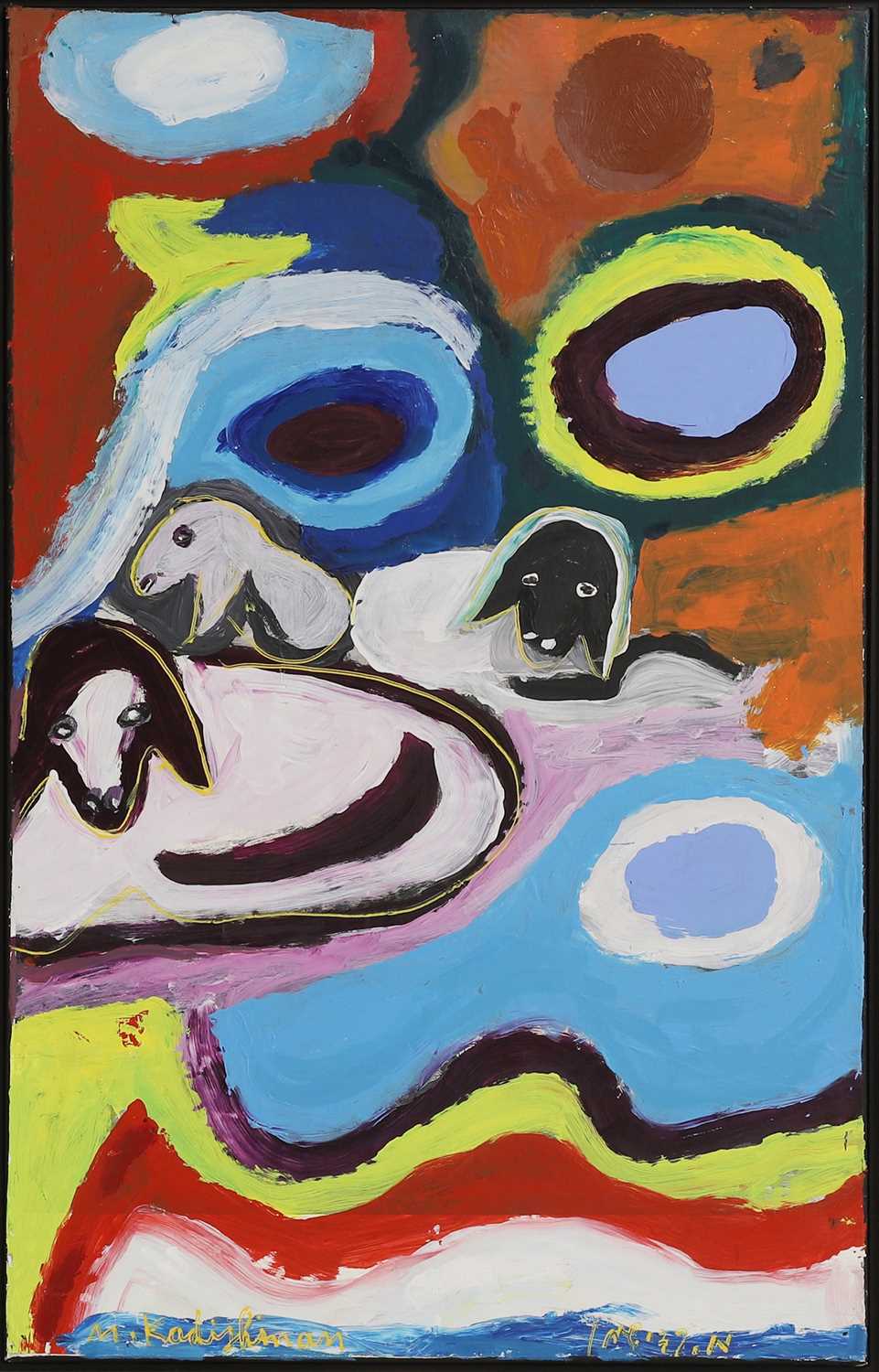 Lot 631 - Menashe Kadishman (Israeli, 1932-2015)