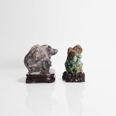 Lot 436 - Two Chinese scholar's rocks