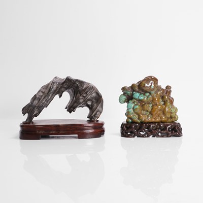 Lot 436 - Two Chinese scholar's rocks
