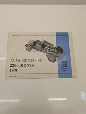 Lot 297 - A Pocher Torino Alfa Romeo 8C-2300 Monza 1931