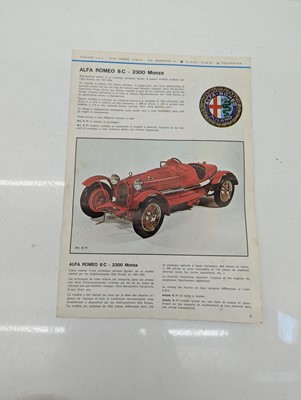 Lot 297 - A Pocher Torino Alfa Romeo 8C-2300 Monza 1931