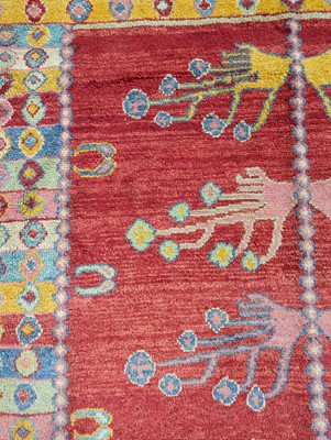 Lot 415 - A Gabbeh wool rug