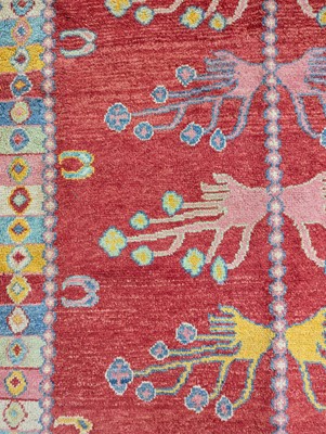 Lot 415 - A Gabbeh wool rug