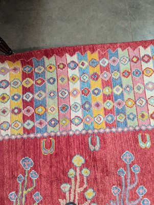 Lot 415 - A Gabbeh wool rug