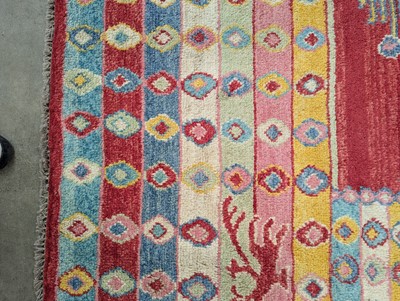Lot 415 - A Gabbeh wool rug