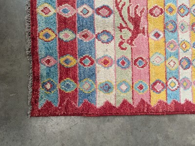 Lot 415 - A Gabbeh wool rug