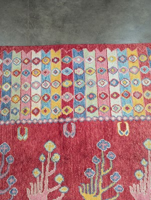 Lot 415 - A Gabbeh wool rug
