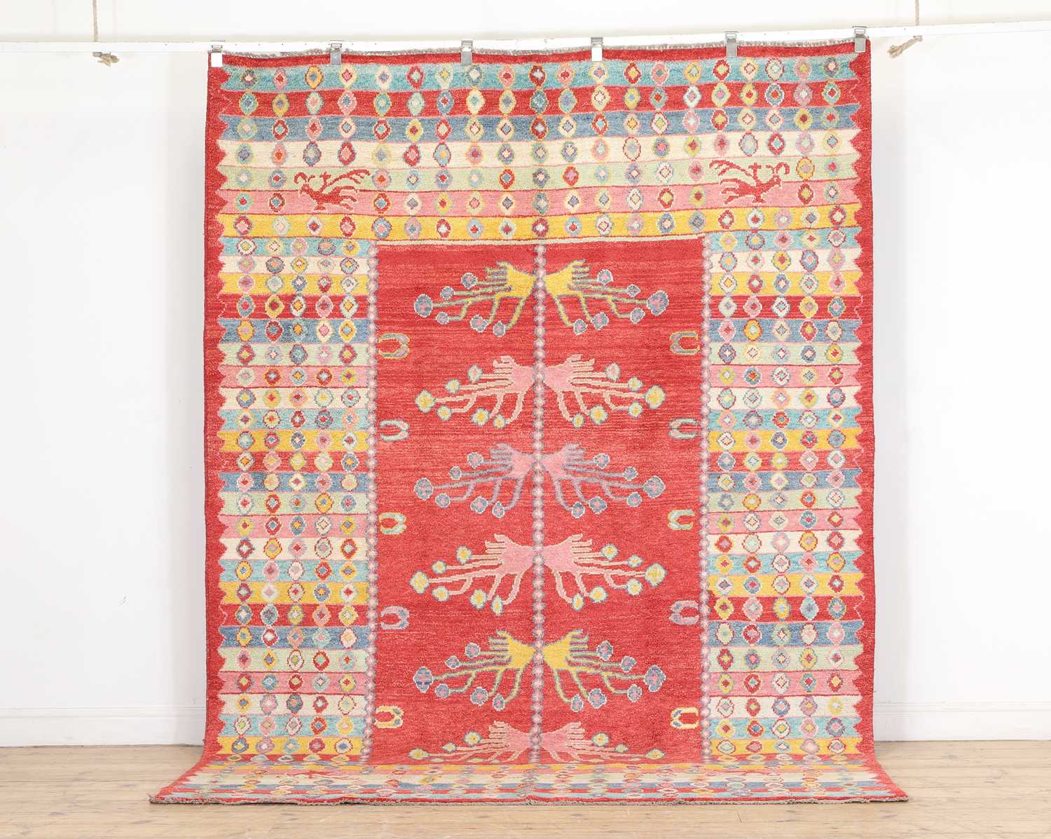 Lot 415 - A Gabbeh wool rug