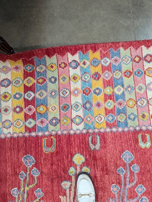 Lot 415 - A Gabbeh wool rug
