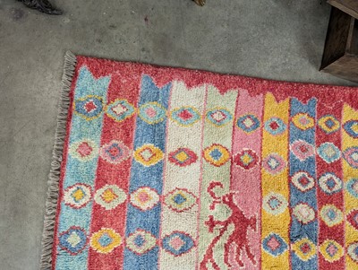 Lot 415 - A Gabbeh wool rug
