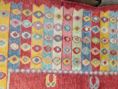 Lot 415 - A Gabbeh wool rug