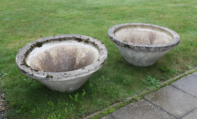 Lot 251 - A pair of brutalist planters