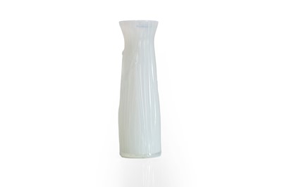 Lot 327 - A Lalique opalescent 'Daffodil' glass vase