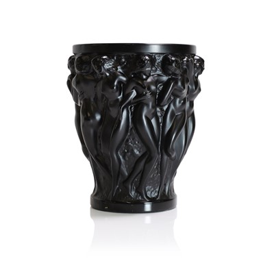 Lot 333 - A Lalique 'Bacchantes' glass vase