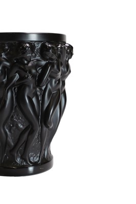 Lot 308 - A Lalique 'Bacchantes' glass vase