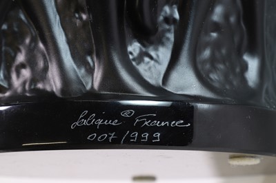 Lot 308 - A Lalique 'Bacchantes' glass vase