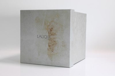 Lot 308 - A Lalique 'Bacchantes' glass vase
