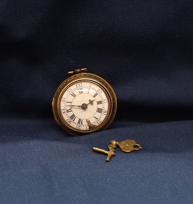Lot An early 18th century. 18ct gold, Verge pocket watch