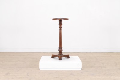 Lot 344 - A William IV rosewood urn stand