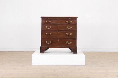 Lot 426 - A George III mahogany bachelor's chest