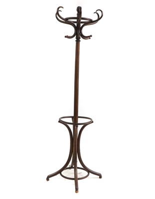 Lot 403 - A bentwood coat stand