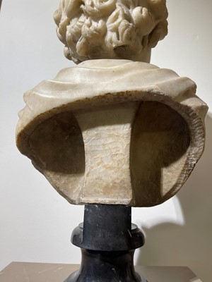 Lot 277 - A Roman marble portrait bust of an Antonine prince