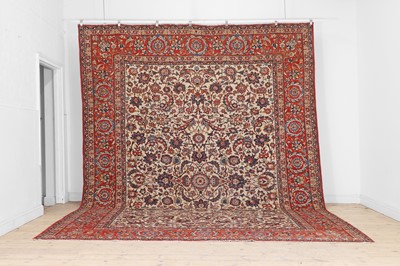 Lot 17 - A Persian wool carpet