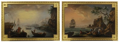 Lot 115 - Manner of Claude-Joseph Vernet (French, 1714-1789)