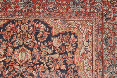 Lot 44 - A Persian wool carpet