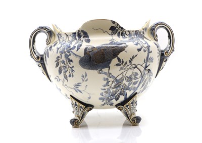 Lot 196 - A Victorian twin handled jardiniere