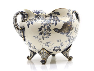 Lot 196 - A Victorian twin handled jardiniere