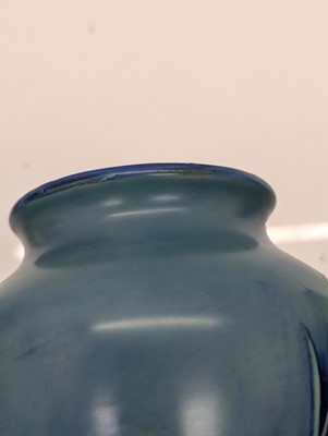 Lot 371 - A Moorcroft pottery 'Waving Corn' pattern vase