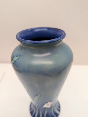 Lot 371 - A Moorcroft pottery 'Waving Corn' pattern vase