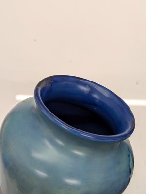 Lot 371 - A Moorcroft pottery 'Waving Corn' pattern vase
