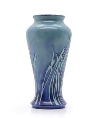 Lot 371 - A Moorcroft pottery 'Waving Corn' pattern vase