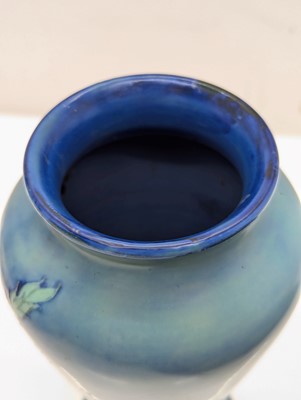 Lot 371 - A Moorcroft pottery 'Waving Corn' pattern vase
