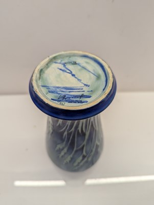 Lot 371 - A Moorcroft pottery 'Waving Corn' pattern vase