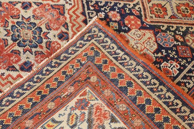 Lot 57 - A Persian tribal wool runner